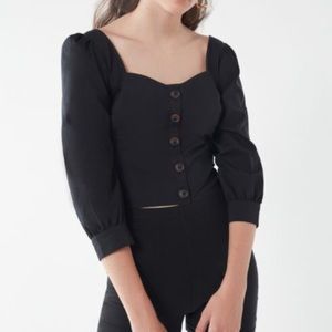 UO  Balloon Sleeve Top